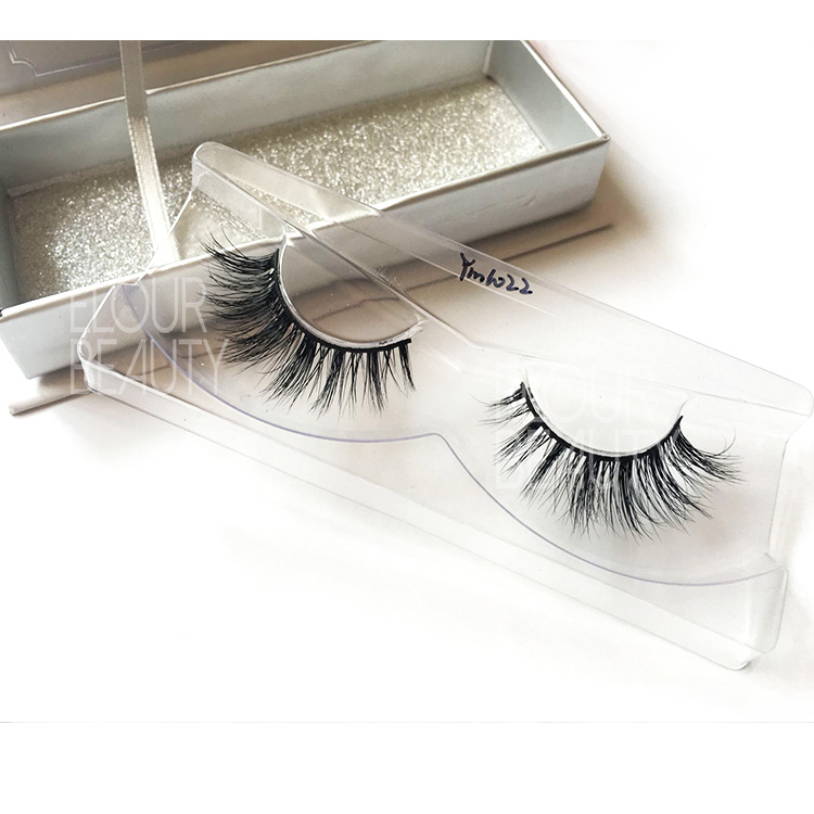 Siberian 3d wholesale mink eyelash custom magnetic box EA31